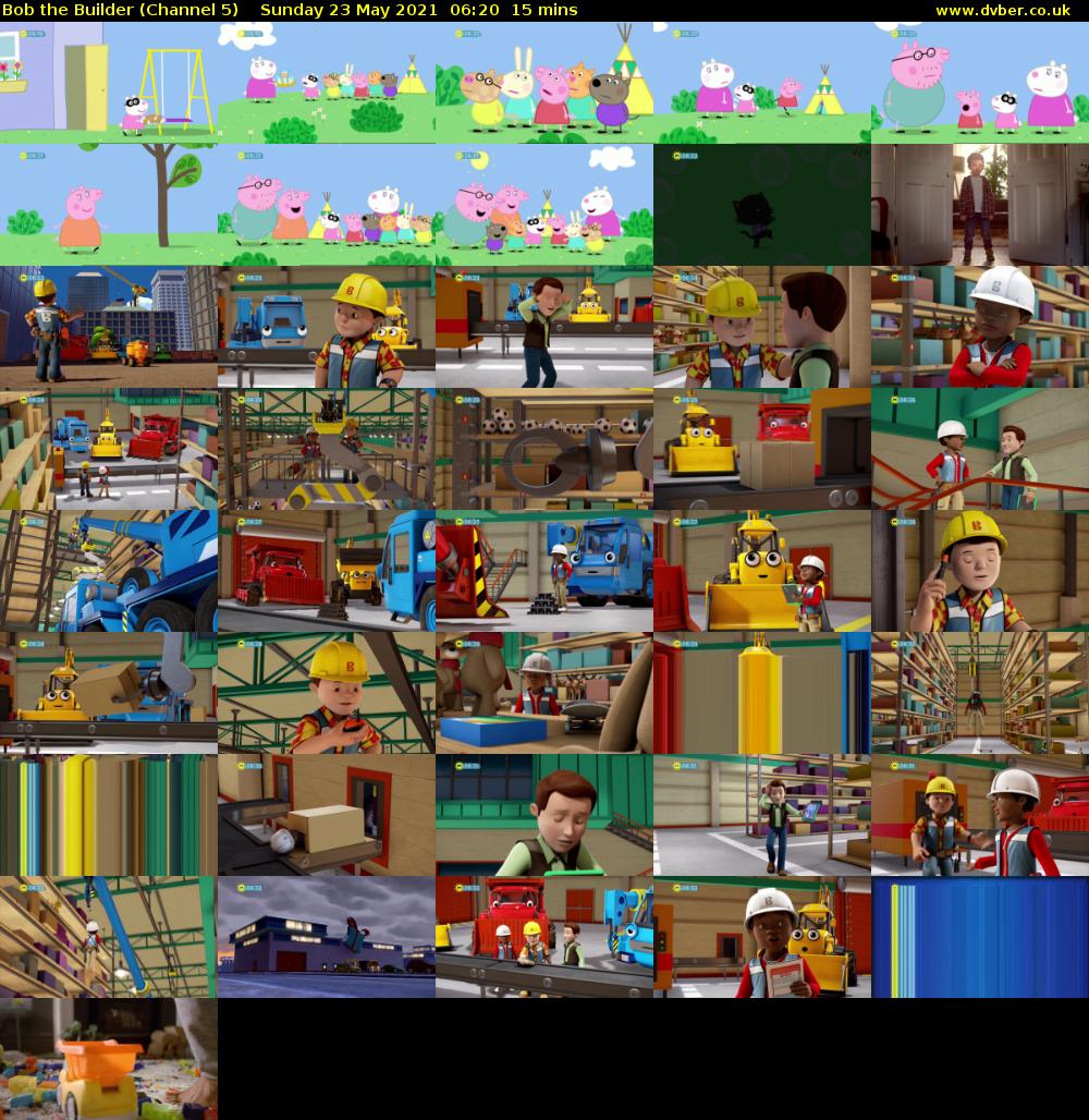 Bob the Builder (Channel 5) Sunday 23 May 2021 06:20 - 06:35