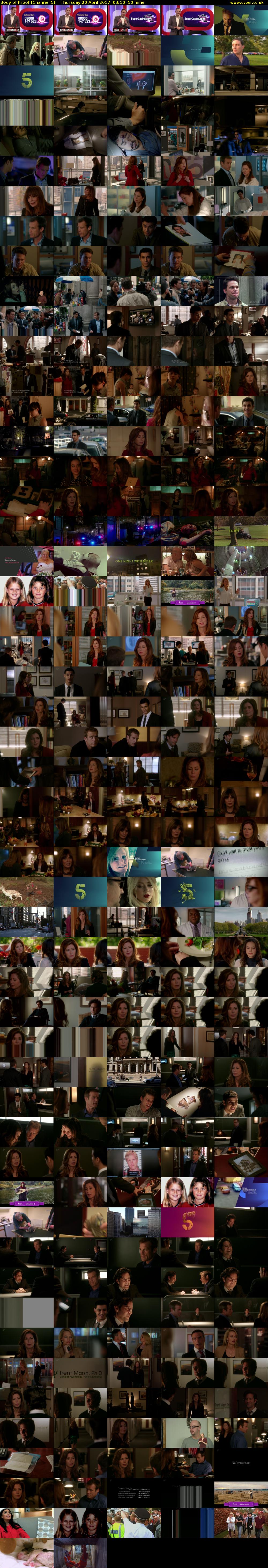 Body of Proof (Channel 5) Thursday 20 April 2017 03:10 - 04:00