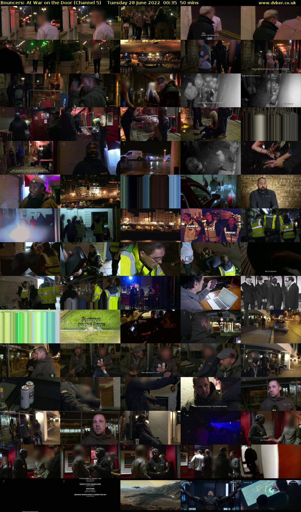 Bouncers: At War on the Door (Channel 5) Tuesday 28 June 2022 00:35 - 01:25