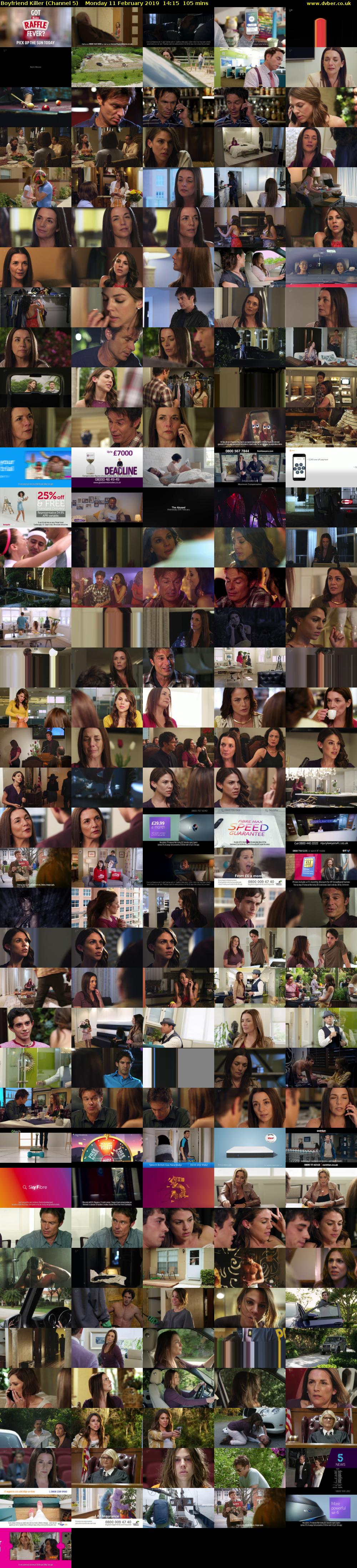 Boyfriend Killer (Channel 5) Monday 11 February 2019 14:15 - 16:00