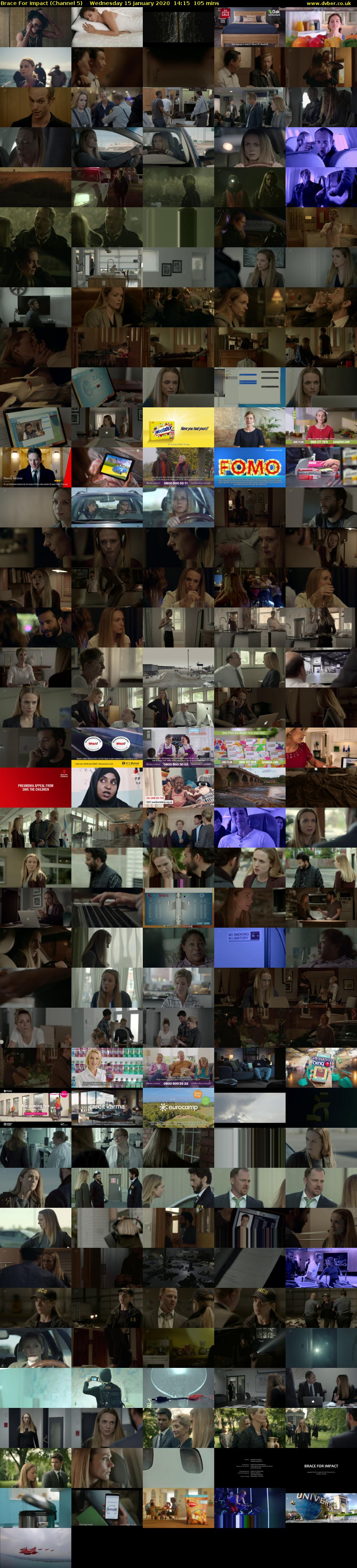 Brace For Impact (Channel 5) Wednesday 15 January 2020 14:15 - 16:00