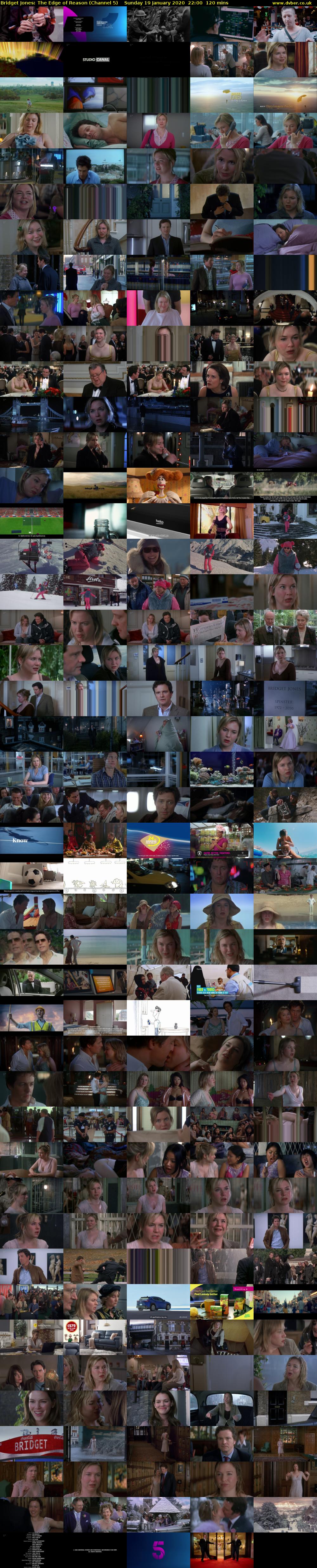 Bridget Jones: The Edge of Reason (Channel 5) Sunday 19 January 2020 22:00 - 00:00