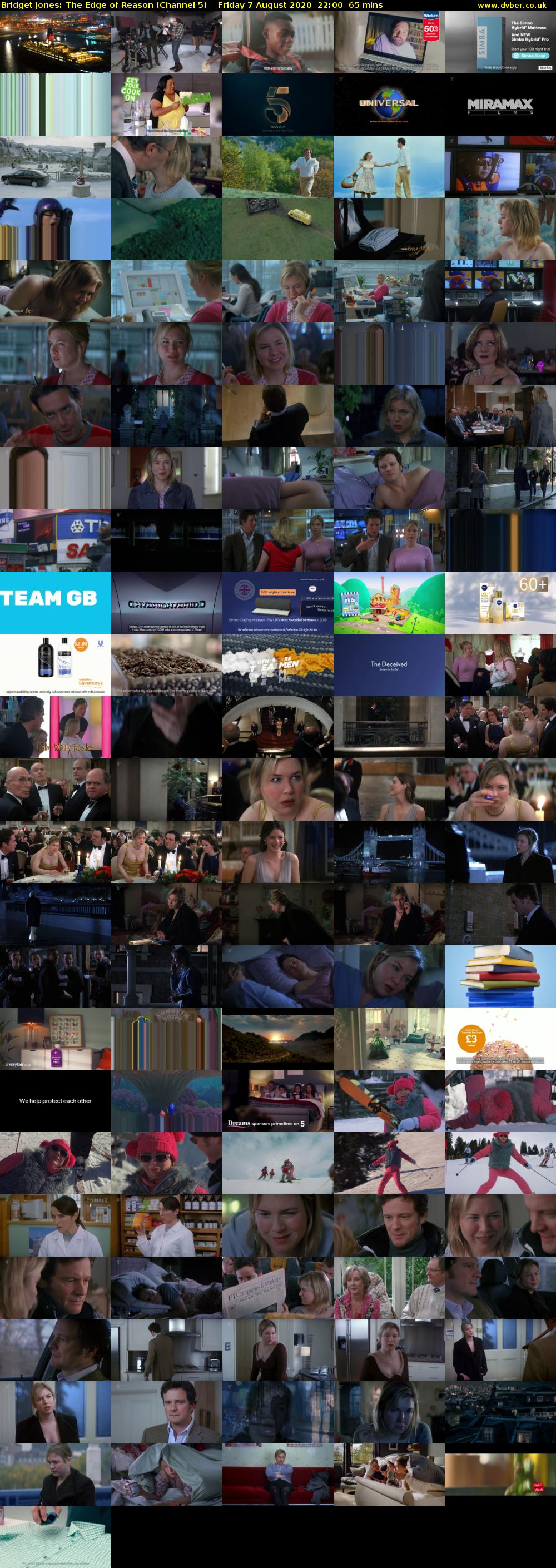 Bridget Jones: The Edge of Reason (Channel 5) Friday 7 August 2020 22:00 - 23:05