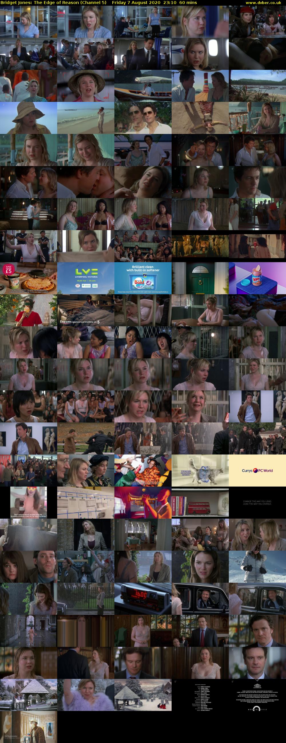 Bridget Jones: The Edge of Reason (Channel 5) Friday 7 August 2020 23:10 - 00:10