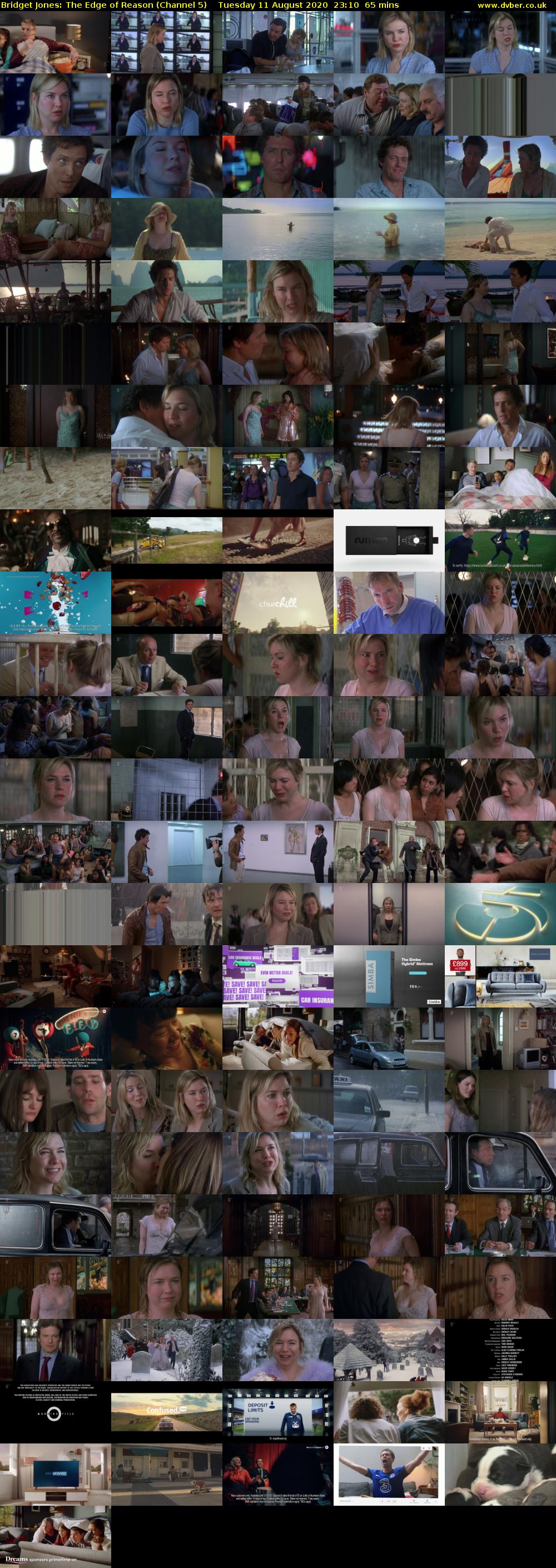 Bridget Jones: The Edge of Reason (Channel 5) Tuesday 11 August 2020 23:10 - 00:15
