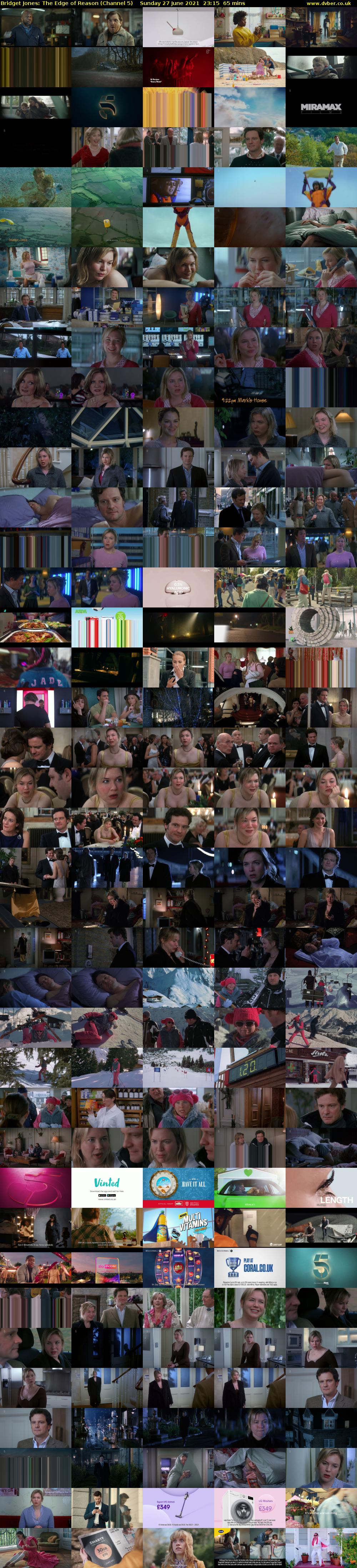 Bridget Jones: The Edge of Reason (Channel 5) Sunday 27 June 2021 23:15 - 00:20