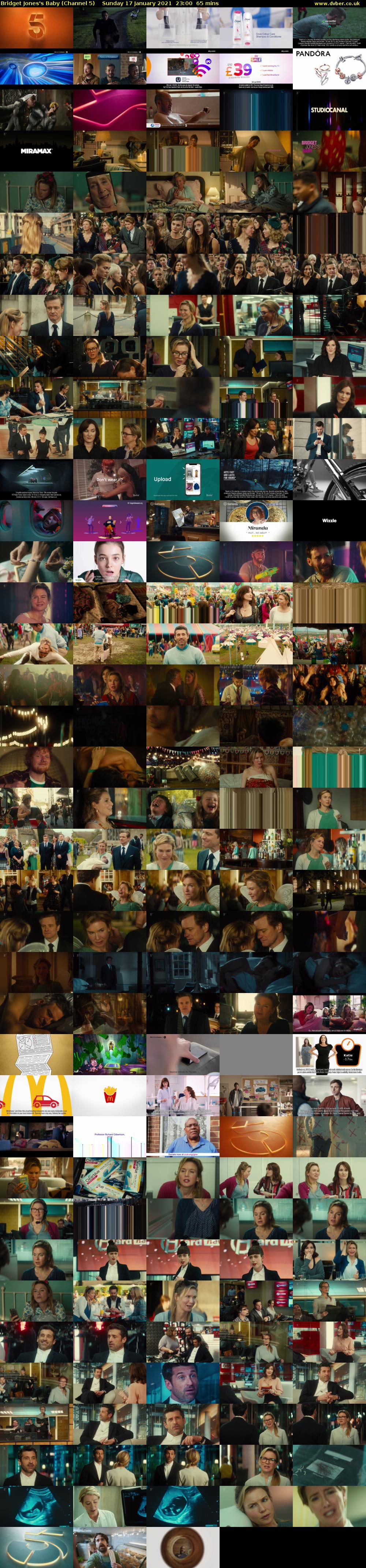 Bridget Jones's Baby (Channel 5) Sunday 17 January 2021 23:00 - 00:05