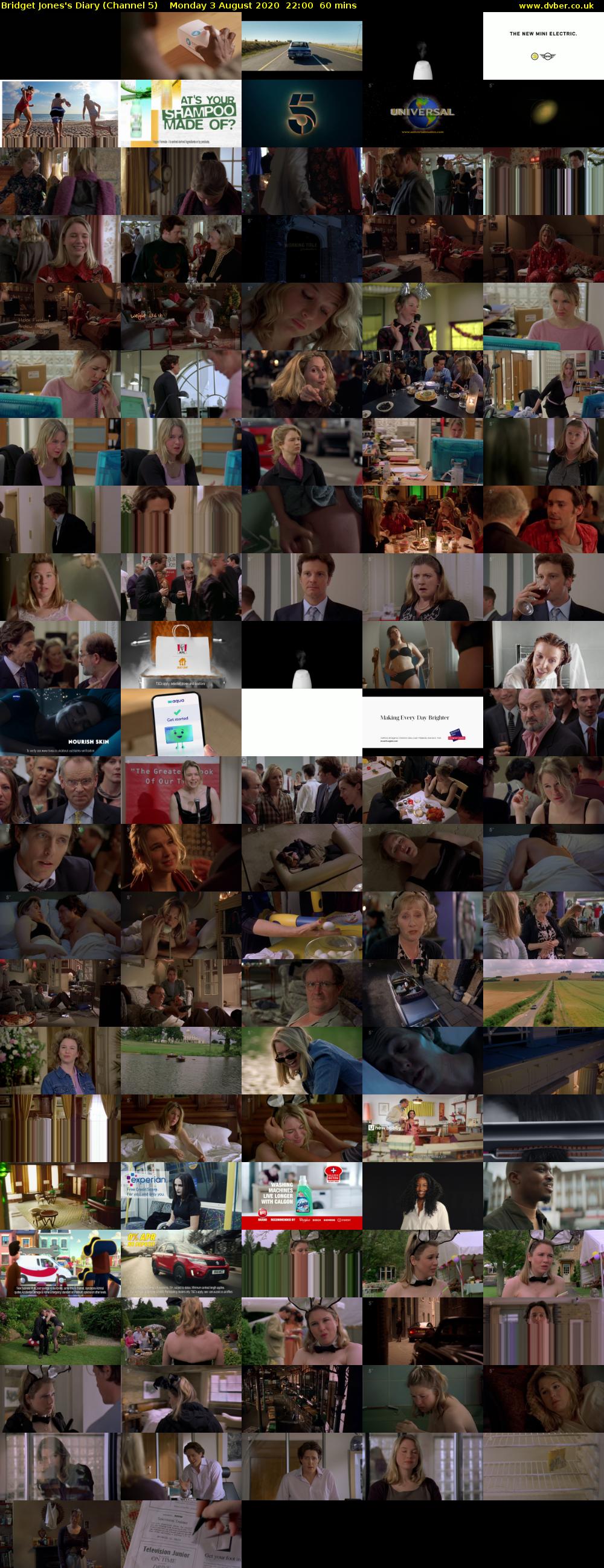 Bridget Jones's Diary (Channel 5) Monday 3 August 2020 22:00 - 23:00