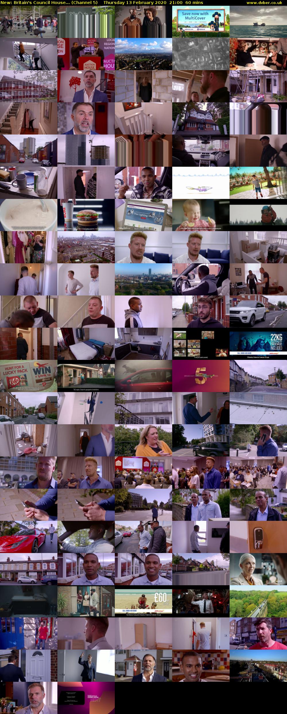 Britain's Council House... (Channel 5) Thursday 13 February 2020 21:00 - 22:00
