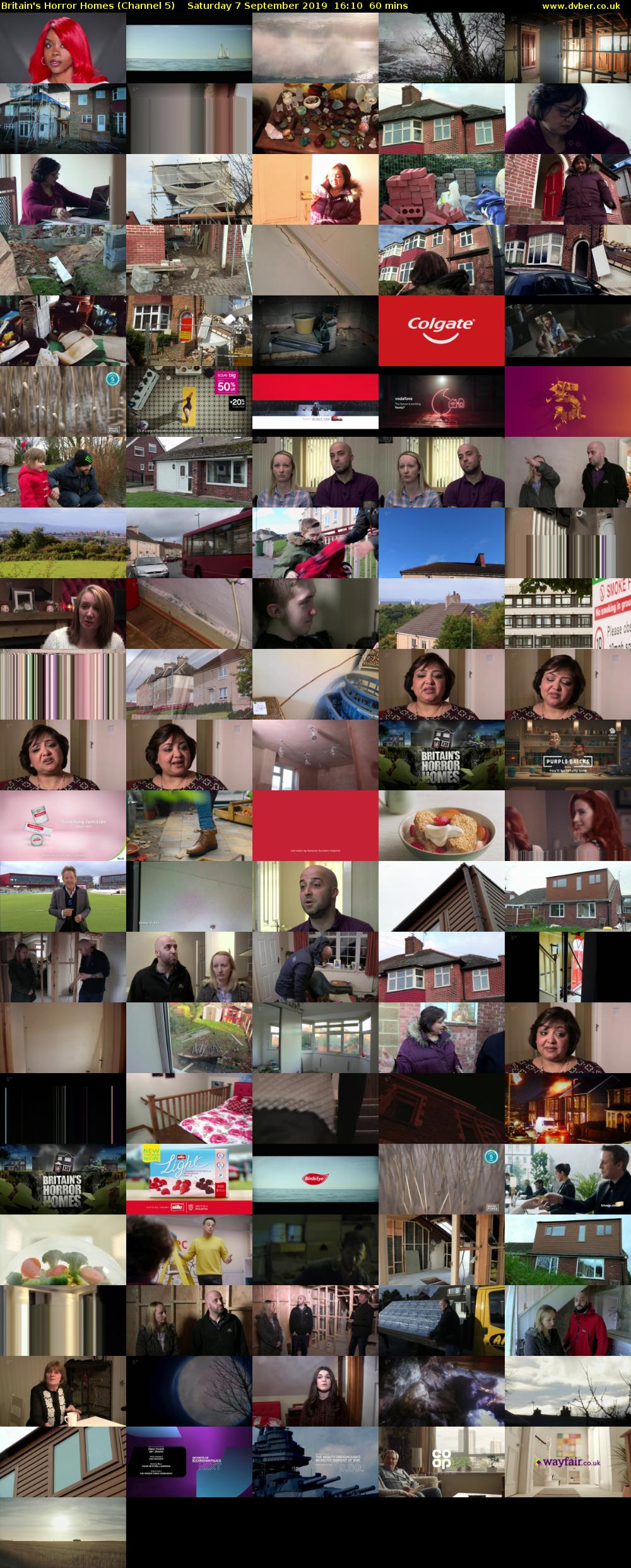 Britain's Horror Homes (Channel 5) Saturday 7 September 2019 16:10 - 17:10