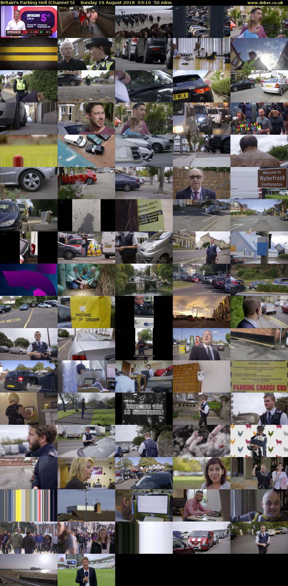 Britain's Parking Hell (Channel 5) Sunday 19 August 2018 03:10 - 04:00