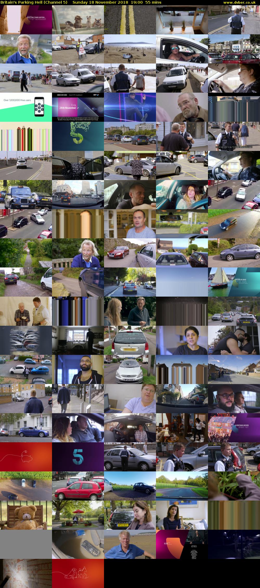 Britain's Parking Hell (Channel 5) Sunday 18 November 2018 19:00 - 19:55