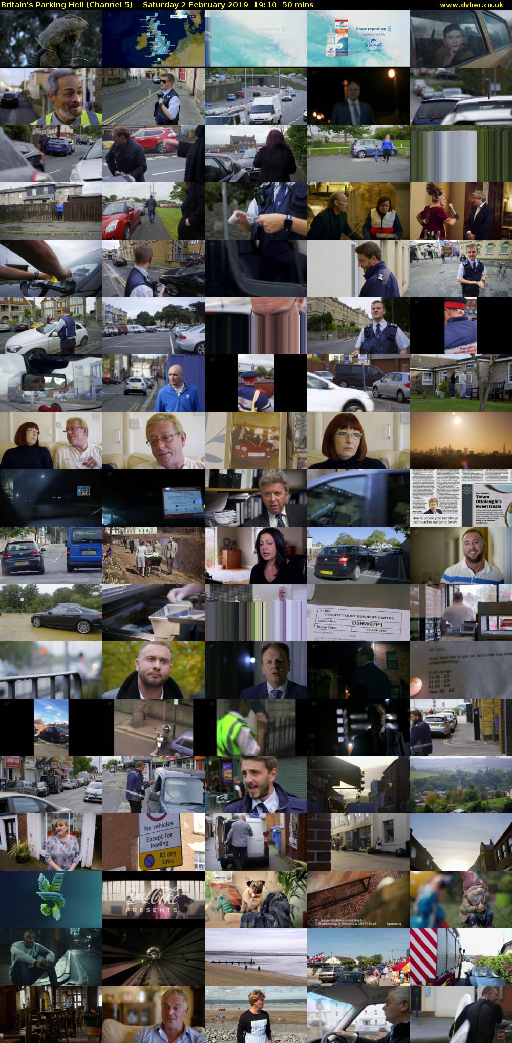 Britain's Parking Hell (Channel 5) Saturday 2 February 2019 19:10 - 20:00