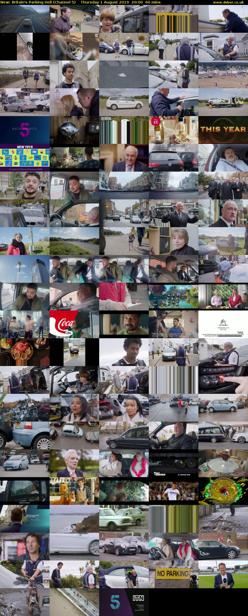 Britain's Parking Hell (Channel 5) Thursday 1 August 2019 20:00 - 21:00
