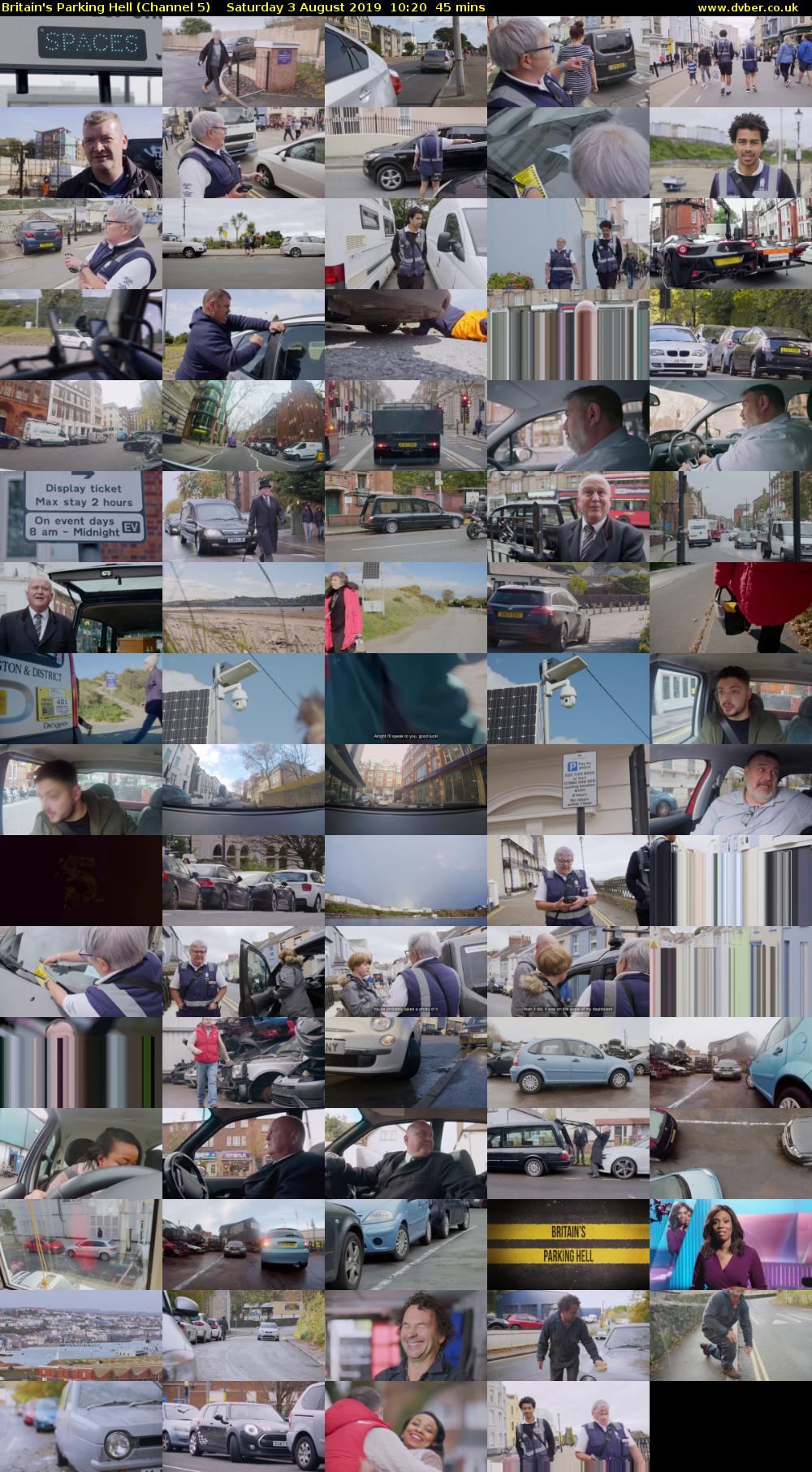 Britain's Parking Hell (Channel 5) Saturday 3 August 2019 10:20 - 11:05