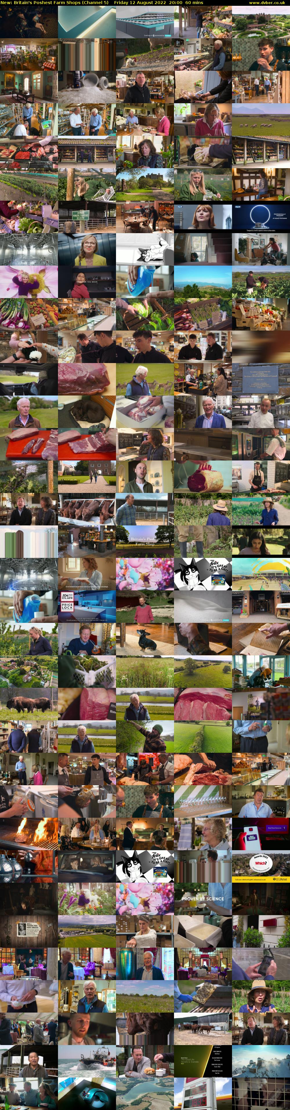 Britain's Poshest Farm Shops (Channel 5) Friday 12 August 2022 20:00 - 21:00