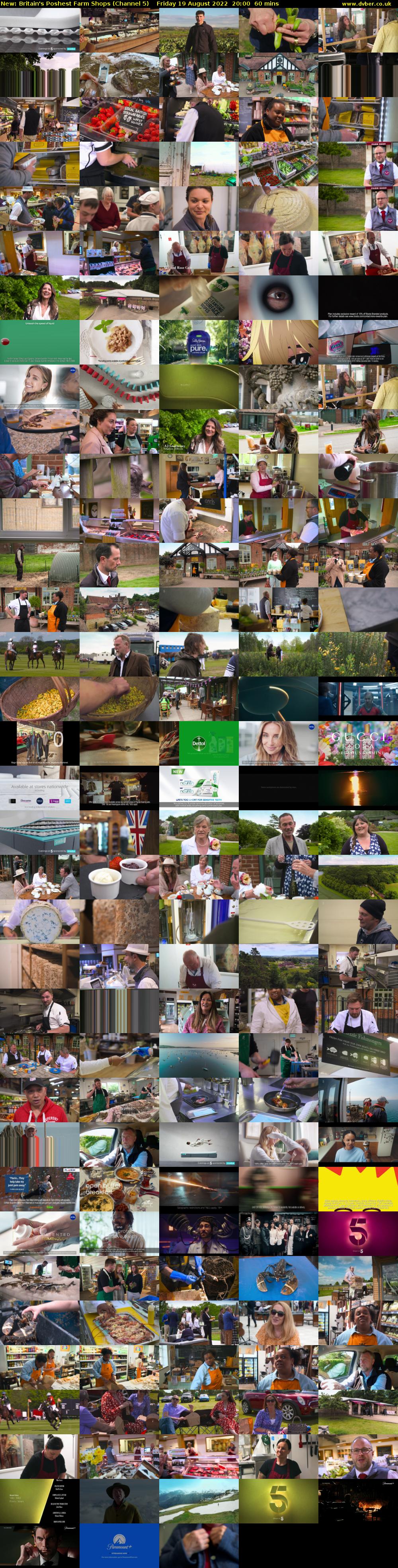 Britain's Poshest Farm Shops (Channel 5) Friday 19 August 2022 20:00 - 21:00