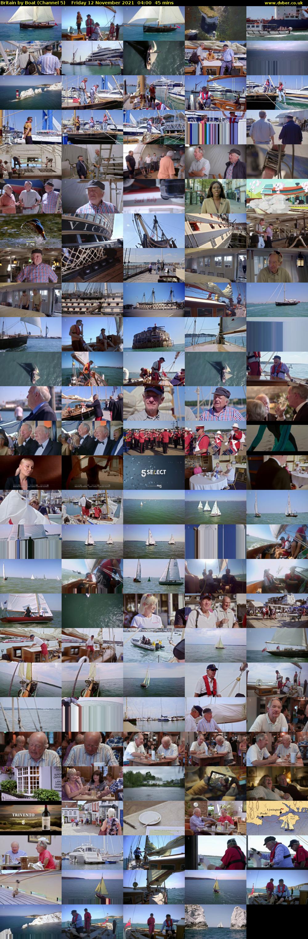 Britain by Boat (Channel 5) Friday 12 November 2021 04:00 - 04:45