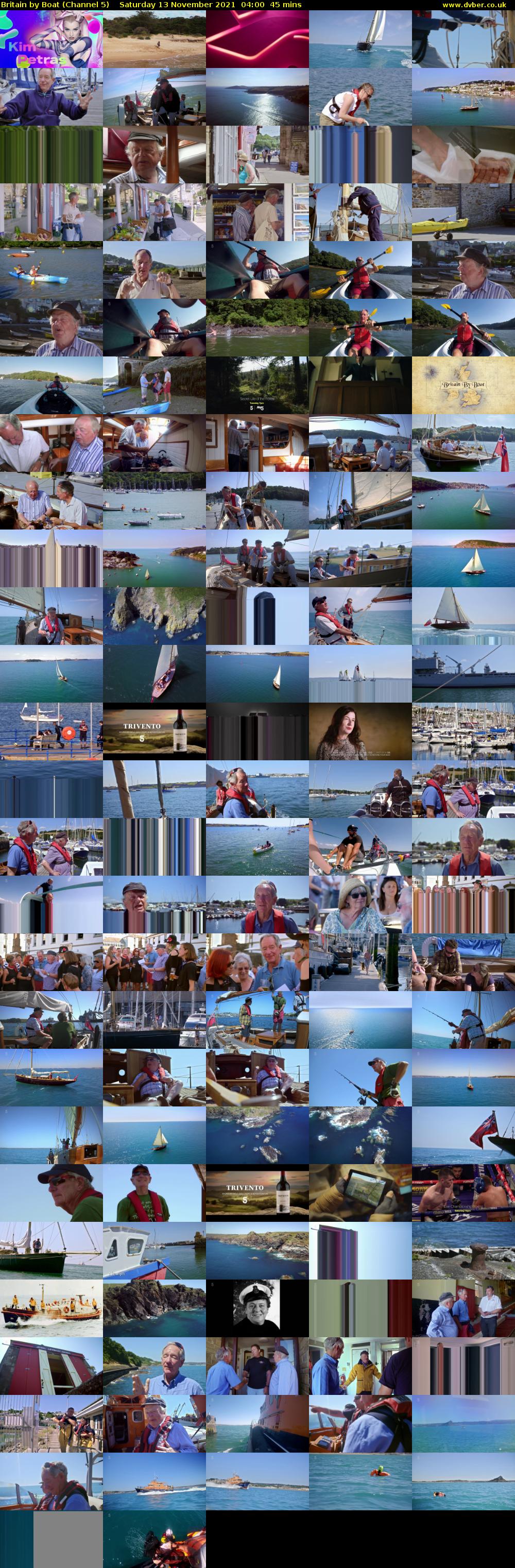 Britain by Boat (Channel 5) Saturday 13 November 2021 04:00 - 04:45