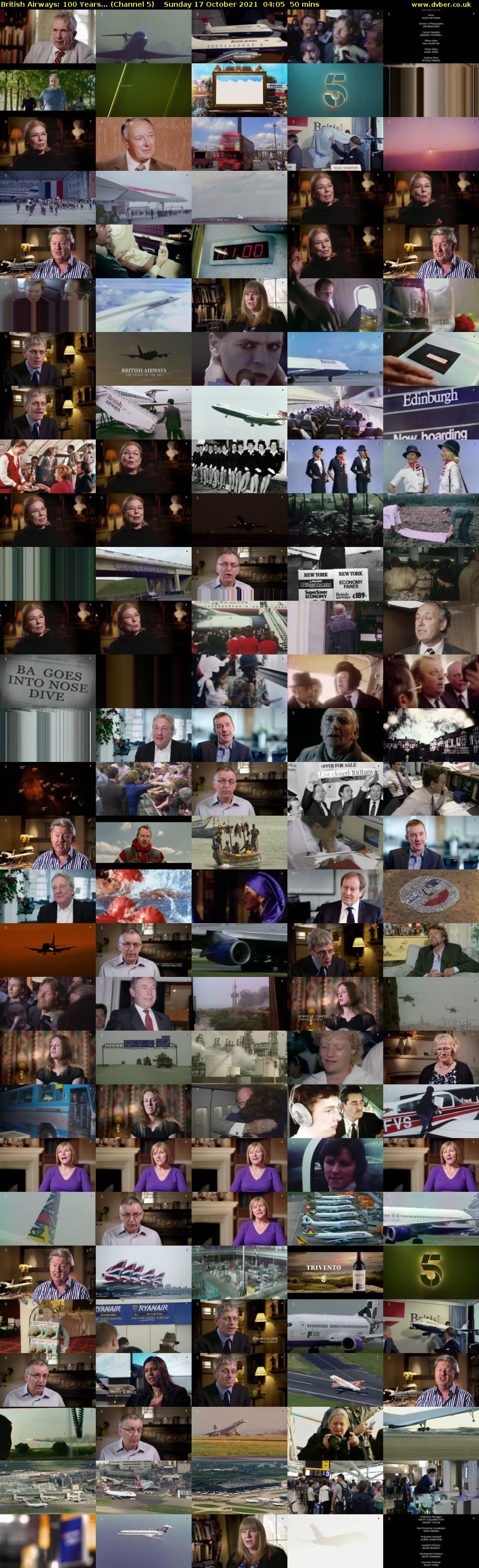 British Airways: 100 Years... (Channel 5) Sunday 17 October 2021 04:05 - 04:55