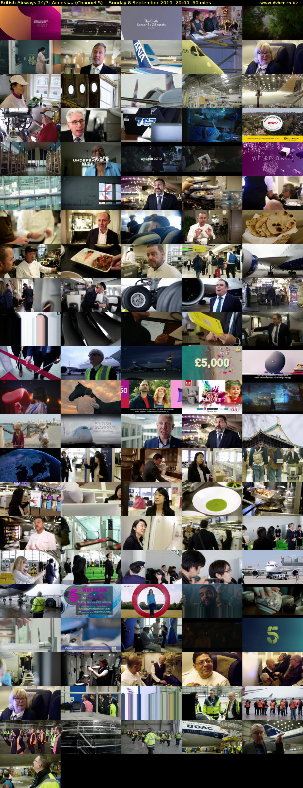 British Airways 24/7: Access... (Channel 5) Sunday 8 September 2019 20:00 - 21:00