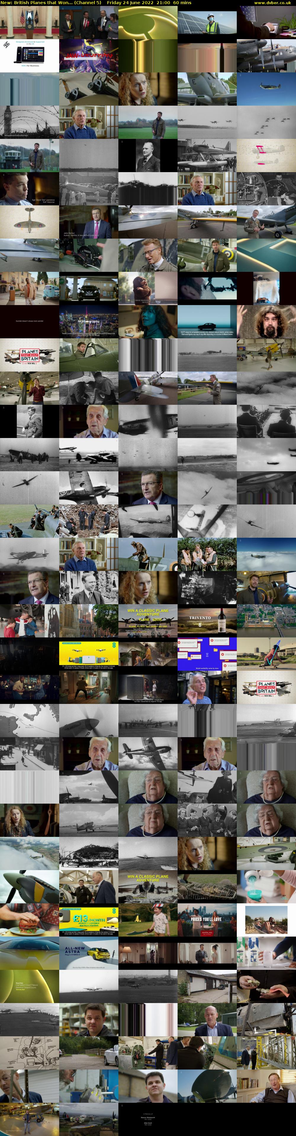 British Planes that Won... (Channel 5) Friday 24 June 2022 21:00 - 22:00