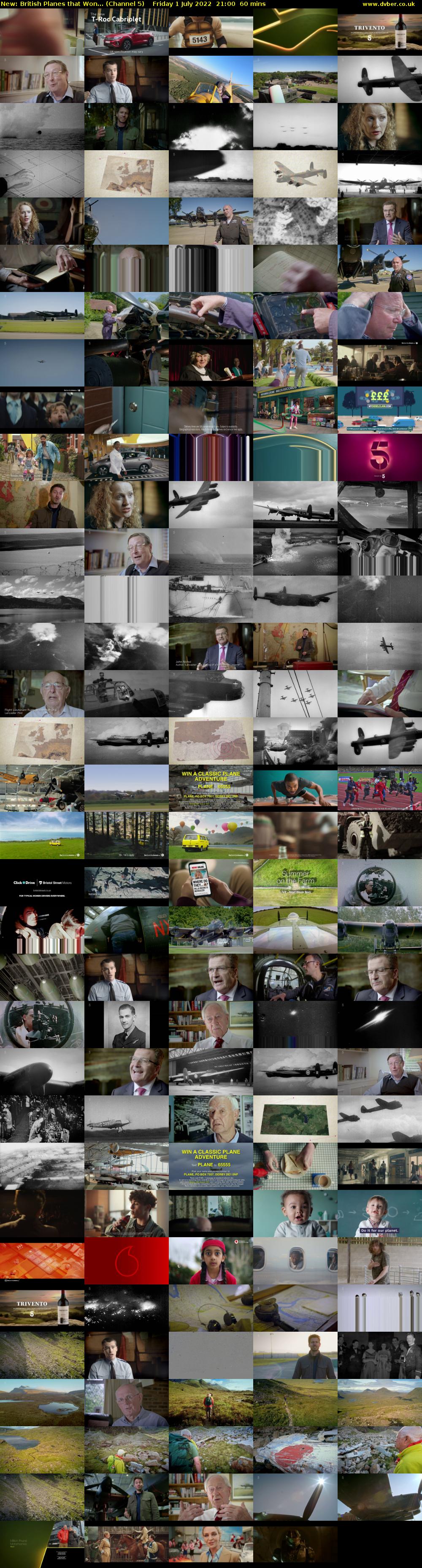 British Planes that Won... (Channel 5) Friday 1 July 2022 21:00 - 22:00