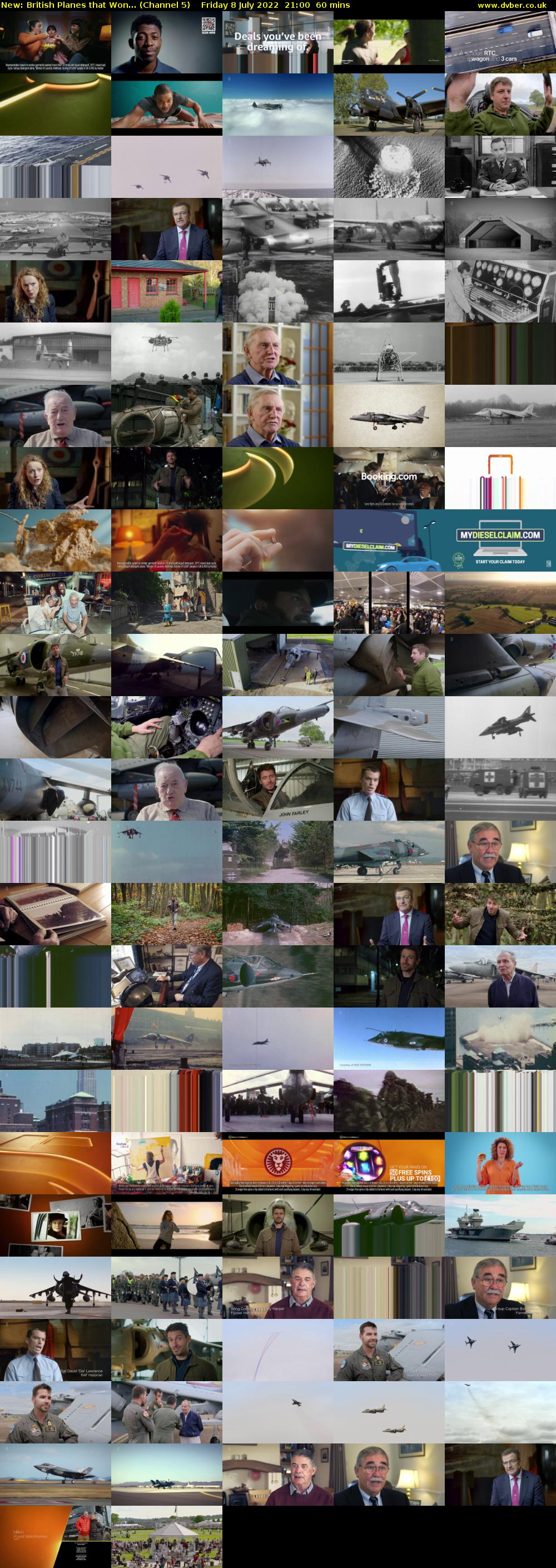 British Planes that Won... (Channel 5) Friday 8 July 2022 21:00 - 22:00
