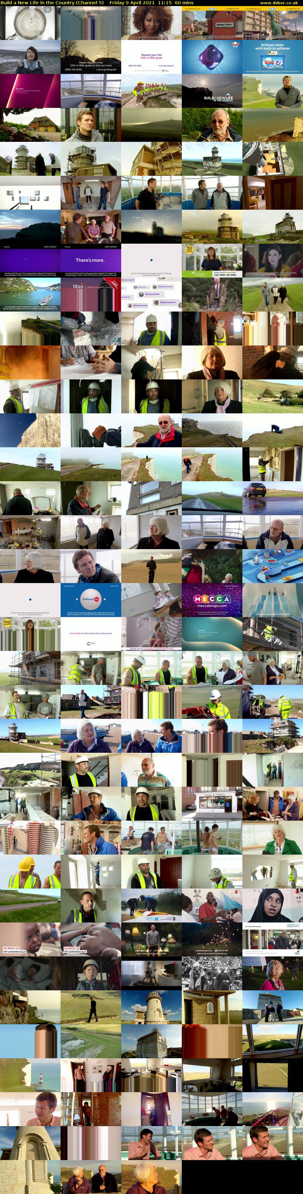 Build a New Life in the Country (Channel 5) Friday 9 April 2021 11:15 - 12:15