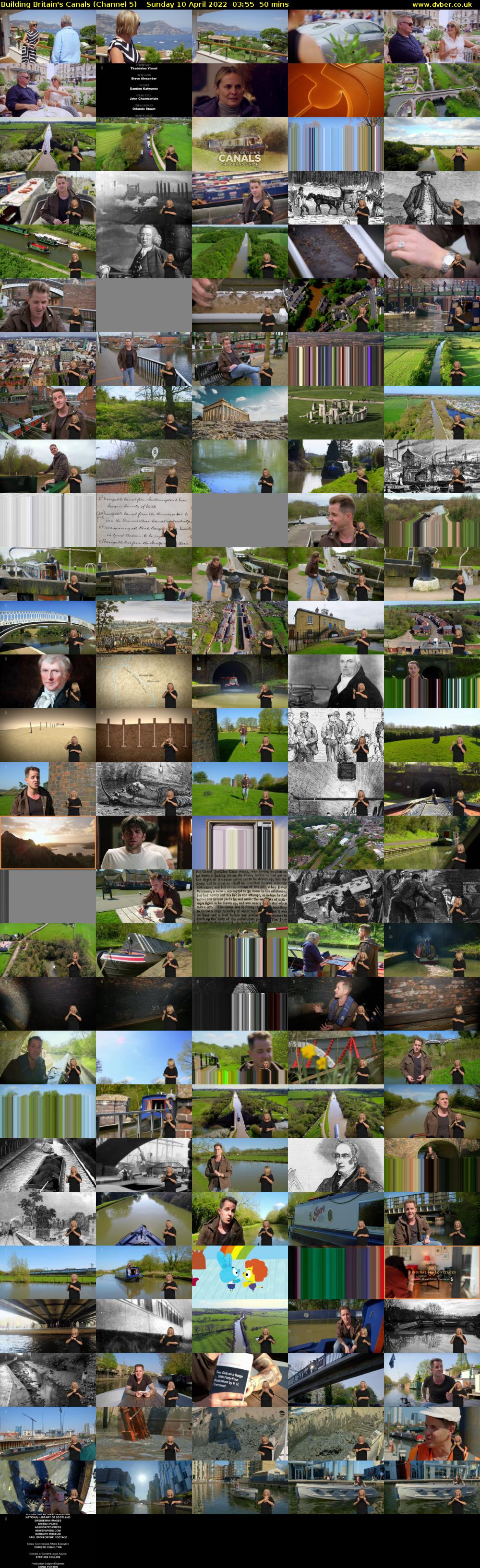 Building Britain's Canals (Channel 5) Sunday 10 April 2022 03:55 - 04:45