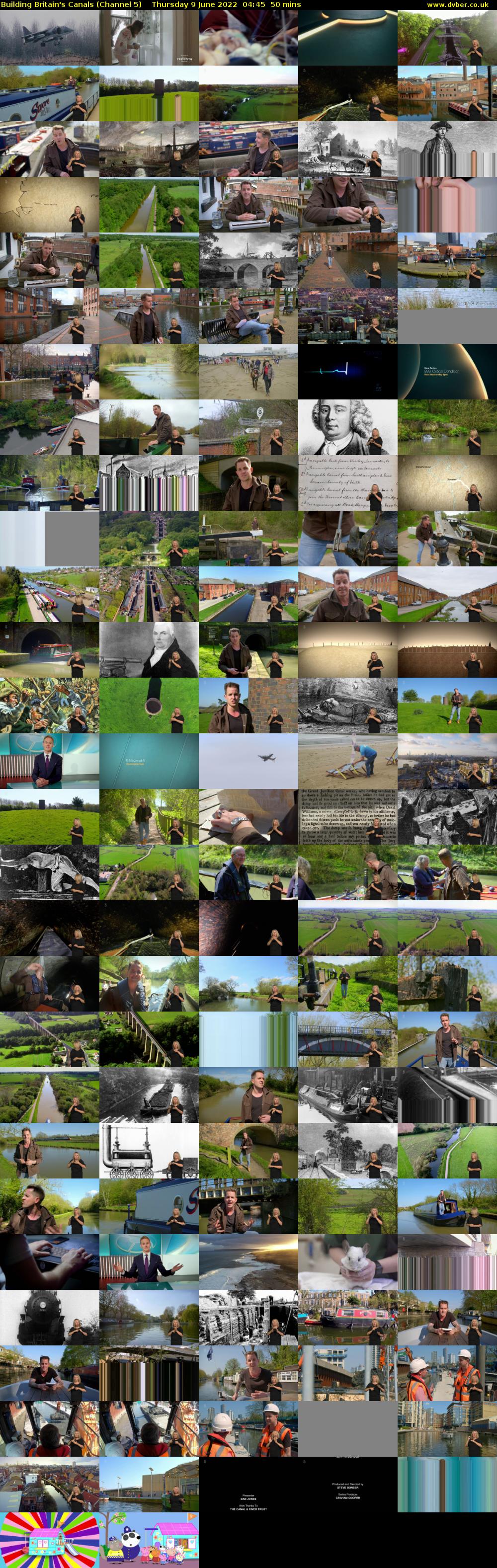 Building Britain's Canals (Channel 5) Thursday 9 June 2022 04:45 - 05:35