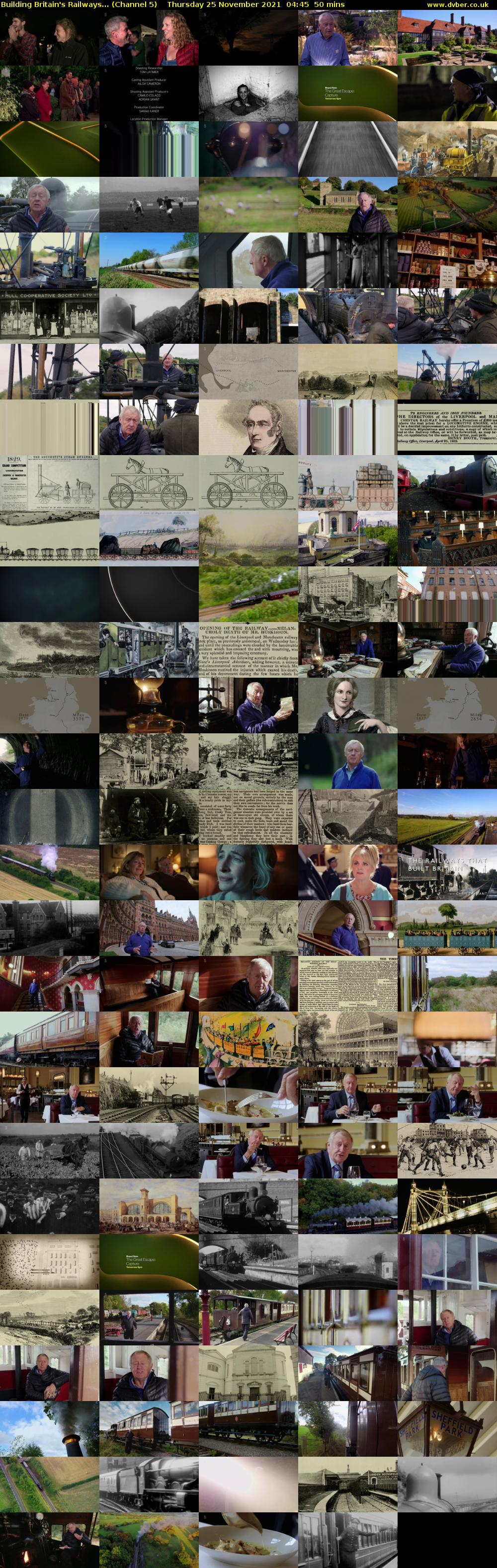 Building Britain's Railways... (Channel 5) Thursday 25 November 2021 04:45 - 05:35