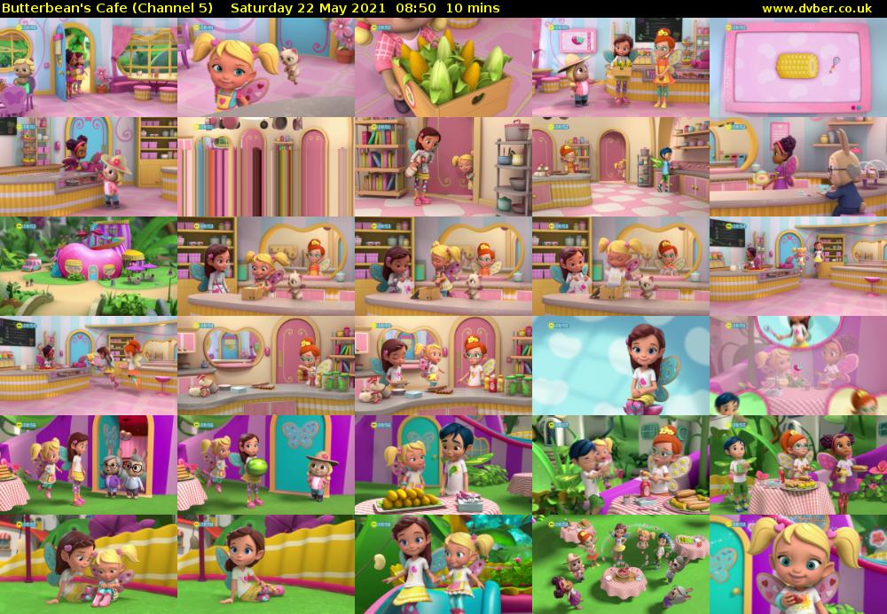 Butterbean's Cafe (Channel 5) Saturday 22 May 2021 08:50 - 09:00