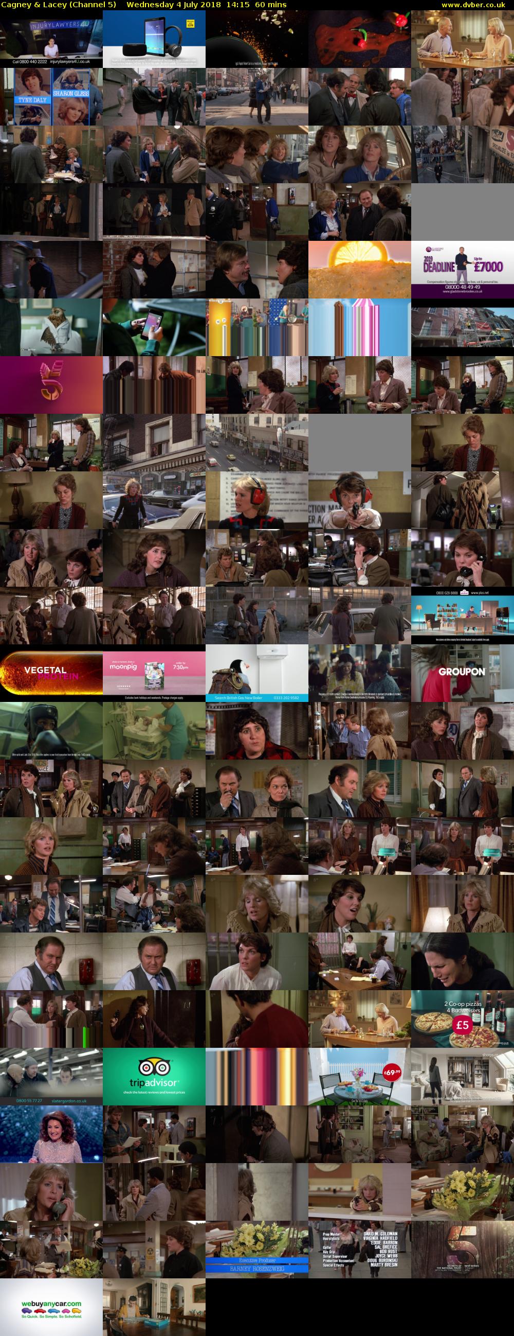 Cagney & Lacey (Channel 5) Wednesday 4 July 2018 14:15 - 15:15