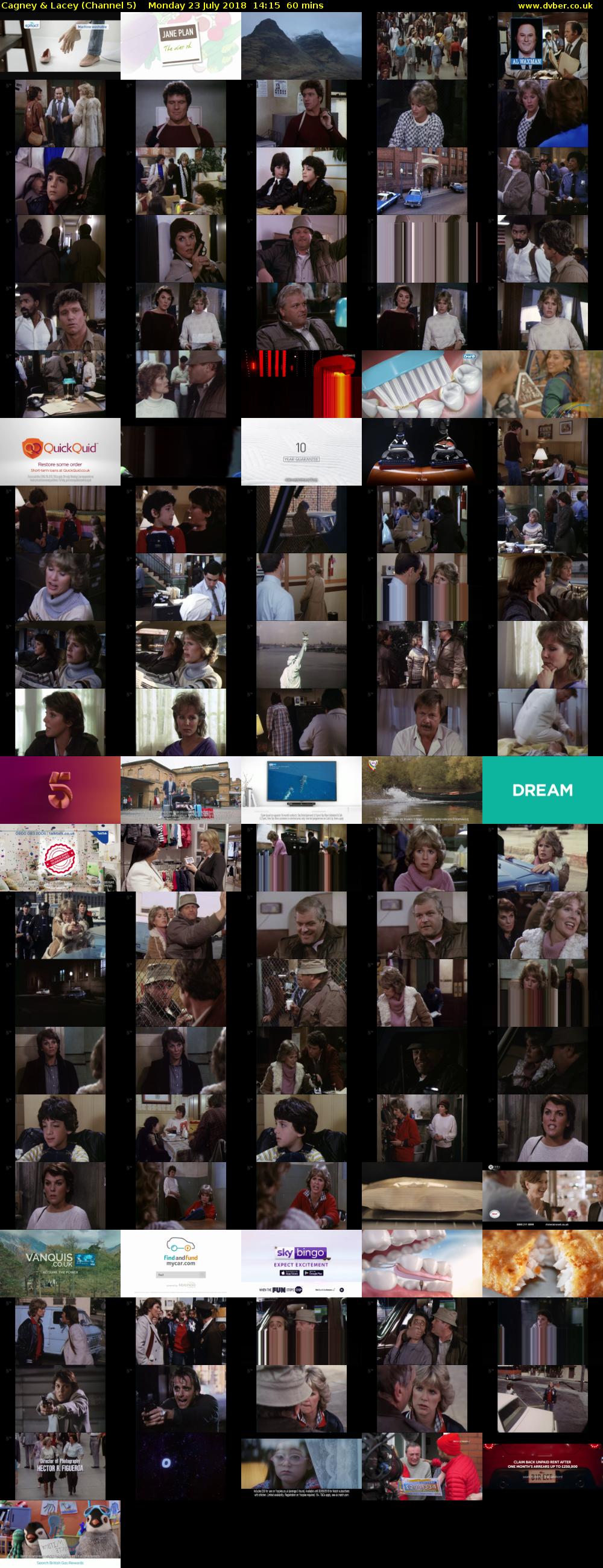 Cagney & Lacey (Channel 5) Monday 23 July 2018 14:15 - 15:15
