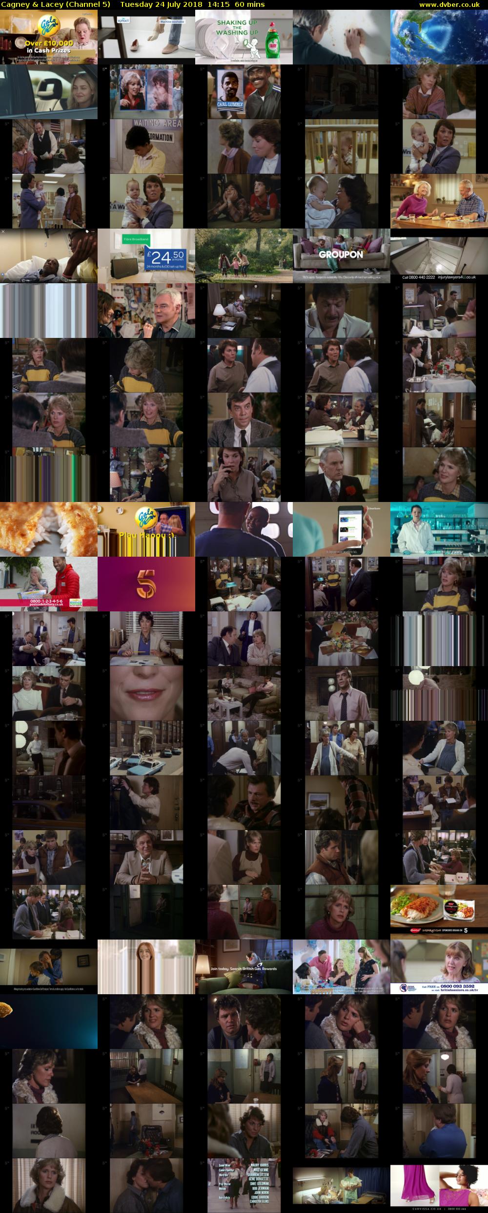 Cagney & Lacey (Channel 5) Tuesday 24 July 2018 14:15 - 15:15