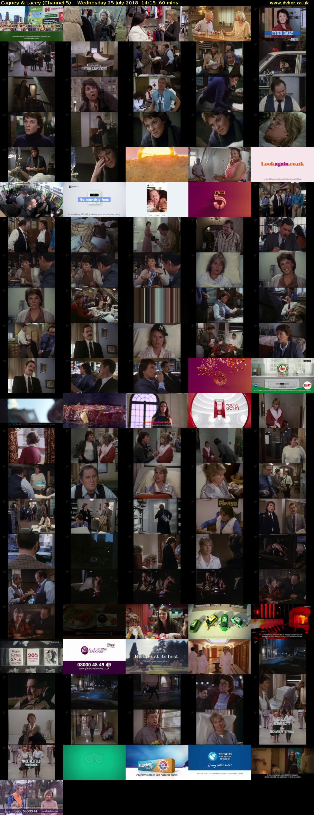 Cagney & Lacey (Channel 5) Wednesday 25 July 2018 14:15 - 15:15