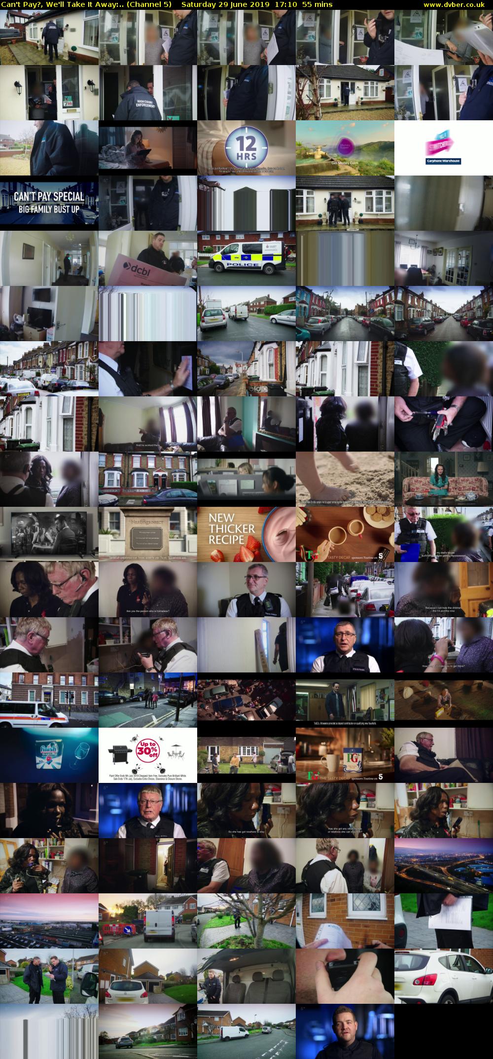 Can't Pay?, We'll Take It Away:.. (Channel 5) Saturday 29 June 2019 17:10 - 18:05