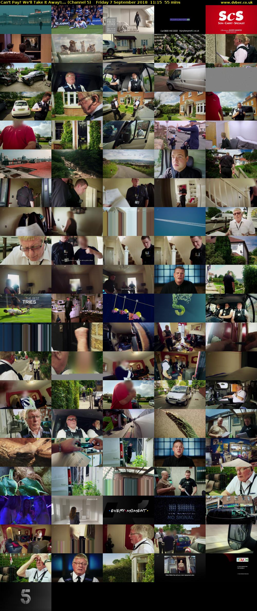 Can't Pay? We'll Take It Away!:... (Channel 5) Friday 7 September 2018 11:15 - 12:10