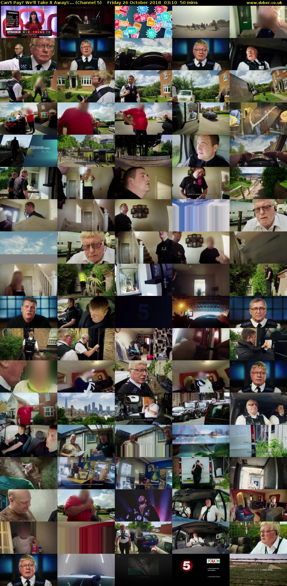Can't Pay? We'll Take It Away!:... (Channel 5) Friday 26 October 2018 03:10 - 04:00