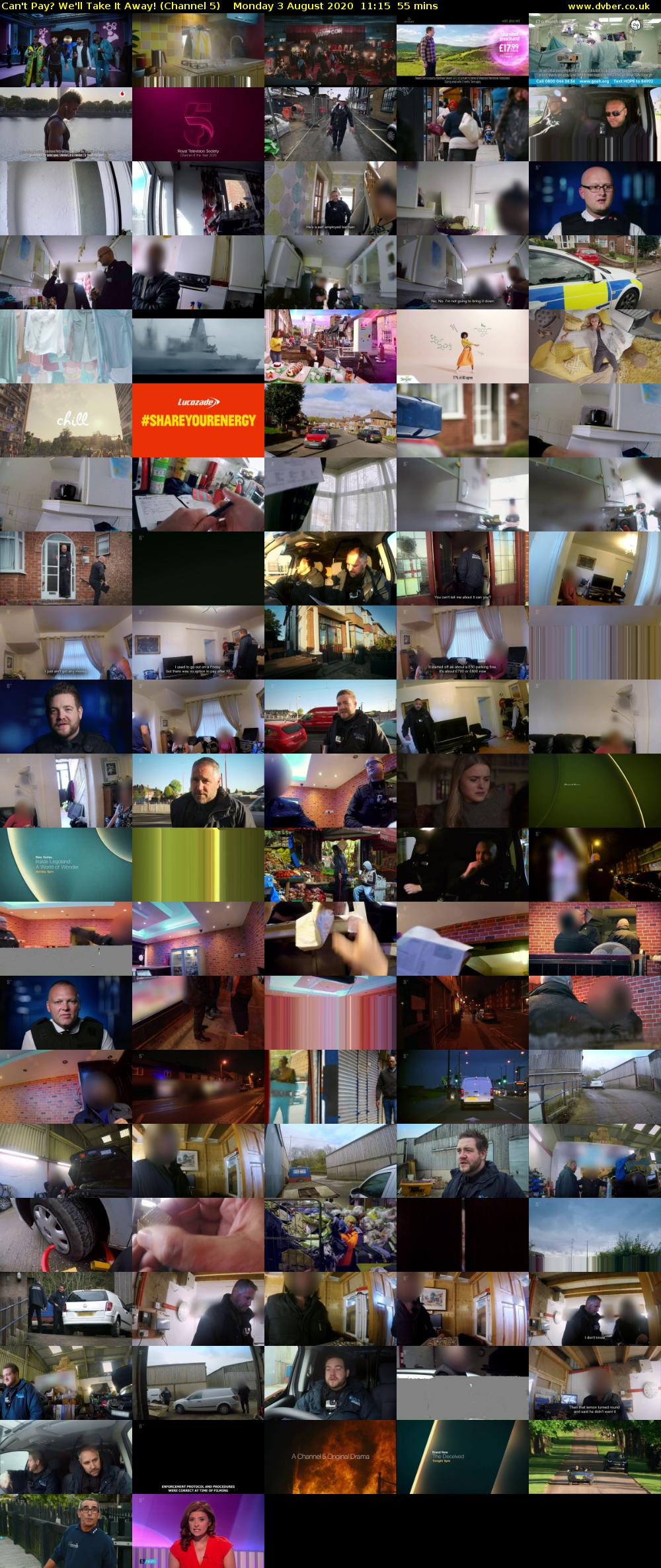 Can't Pay? We'll Take It Away! (Channel 5) Monday 3 August 2020 11:15 - 12:10