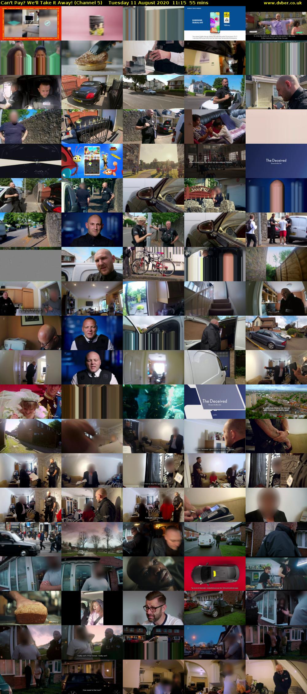 Can't Pay? We'll Take It Away! (Channel 5) Tuesday 11 August 2020 11:15 - 12:10