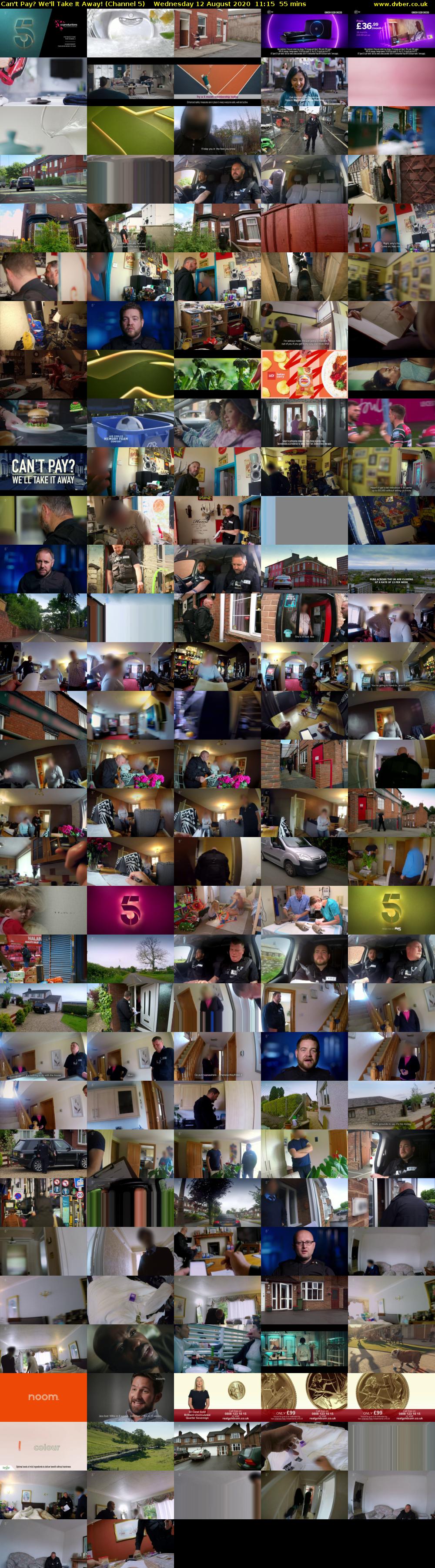 Can't Pay? We'll Take It Away! (Channel 5) Wednesday 12 August 2020 11:15 - 12:10