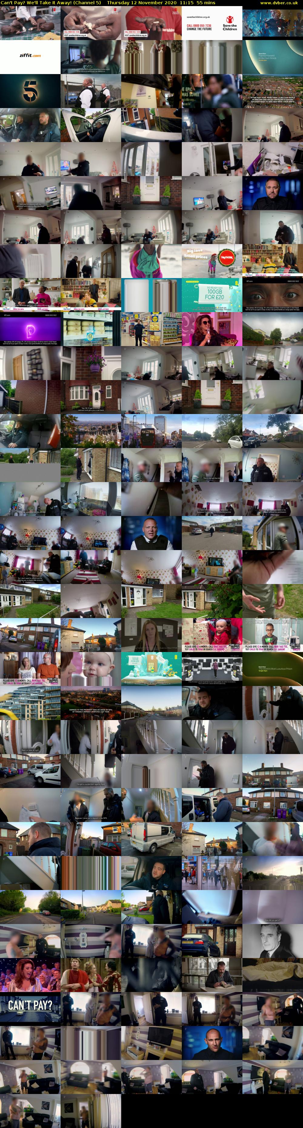 Can't Pay? We'll Take It Away! (Channel 5) Thursday 12 November 2020 11:15 - 12:10