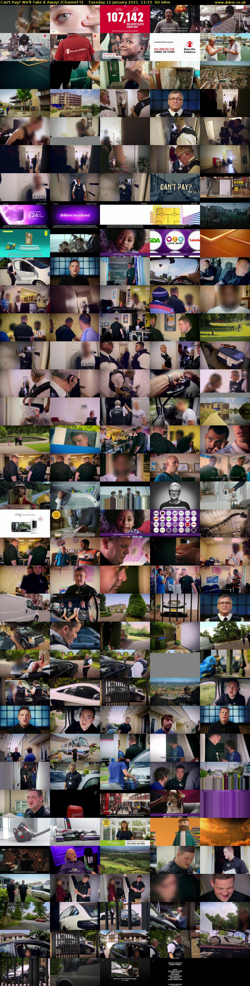 Can't Pay? We'll Take It Away! (Channel 5) Tuesday 12 January 2021 11:15 - 12:15