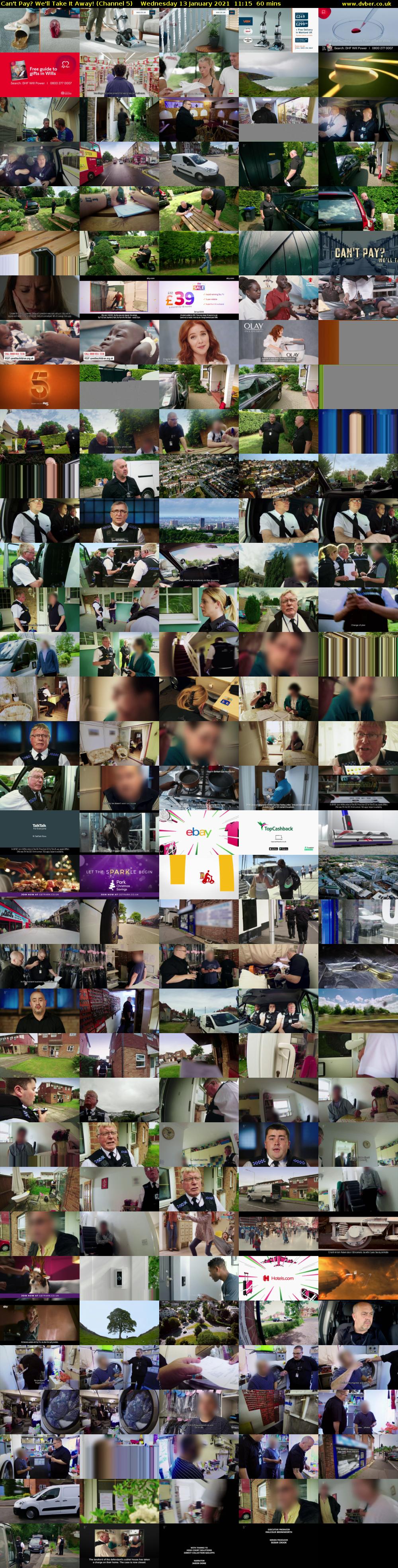 Can't Pay? We'll Take It Away! (Channel 5) Wednesday 13 January 2021 11:15 - 12:15