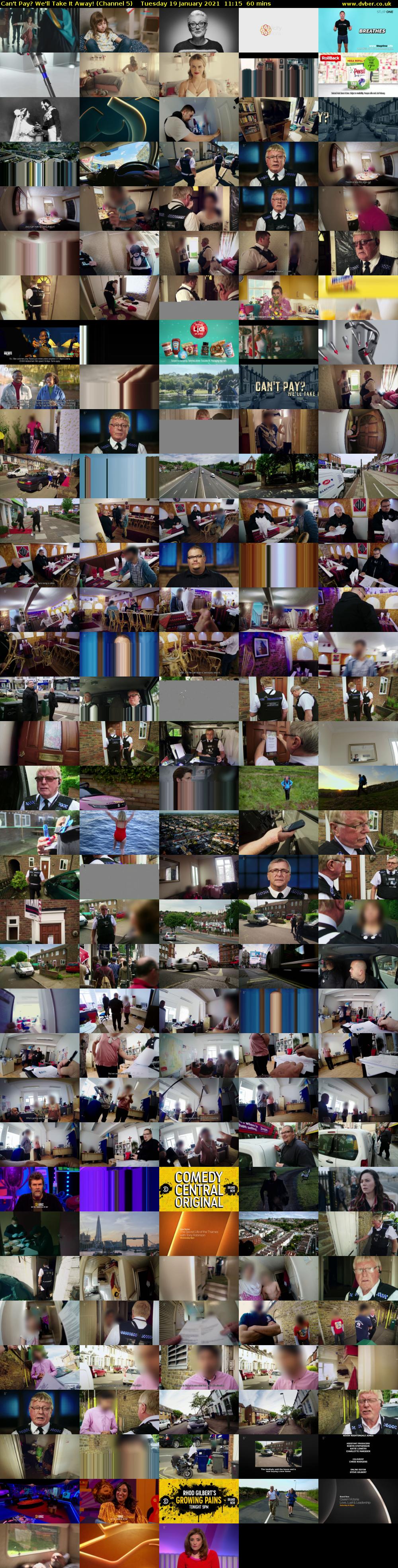Can't Pay? We'll Take It Away! (Channel 5) Tuesday 19 January 2021 11:15 - 12:15