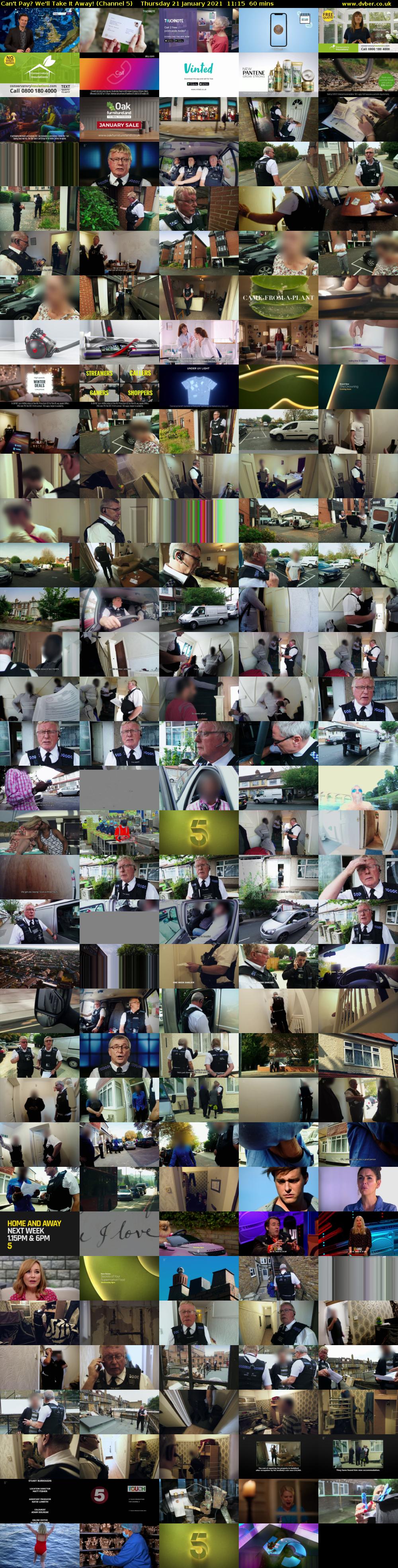 Can't Pay? We'll Take It Away! (Channel 5) Thursday 21 January 2021 11:15 - 12:15