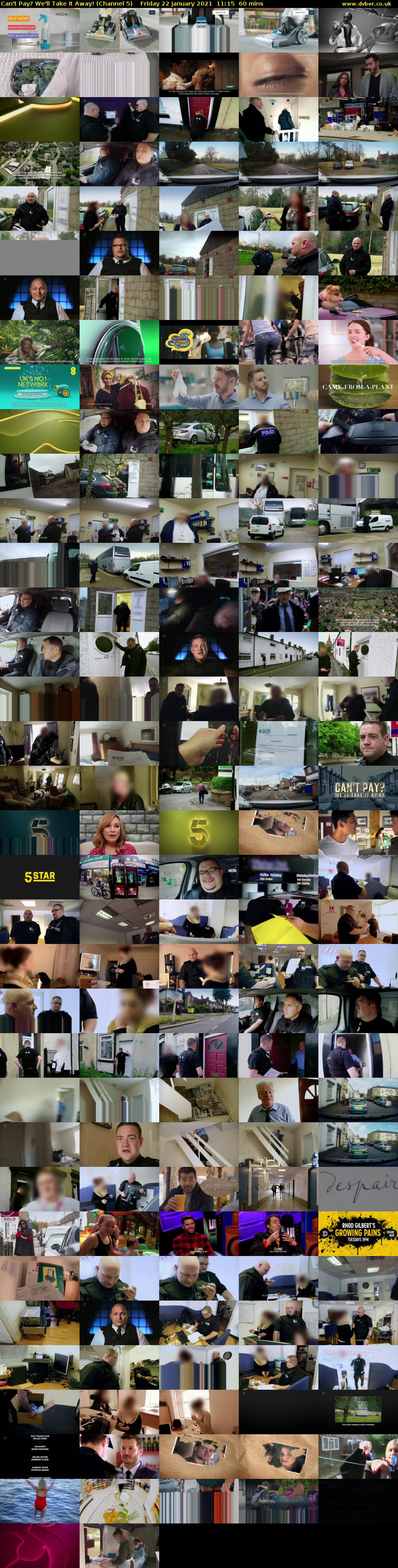 Can't Pay? We'll Take It Away! (Channel 5) Friday 22 January 2021 11:15 - 12:15