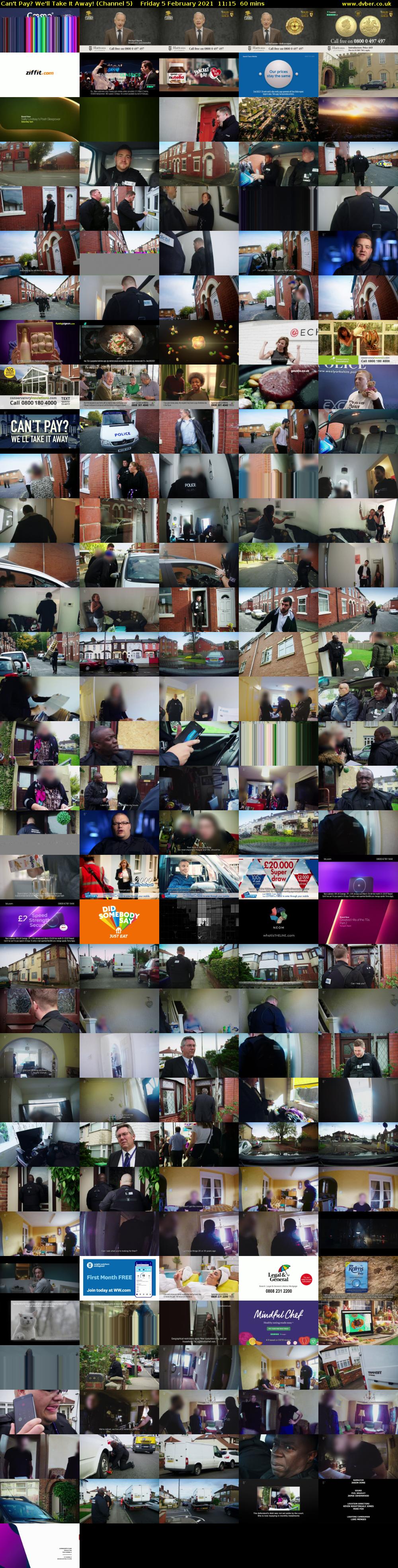 Can't Pay? We'll Take It Away! (Channel 5) Friday 5 February 2021 11:15 - 12:15